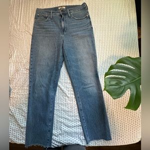 Madewell perfect vintage jean